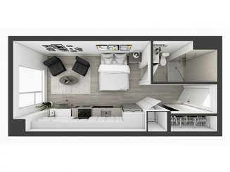 S1 Floor plan layout