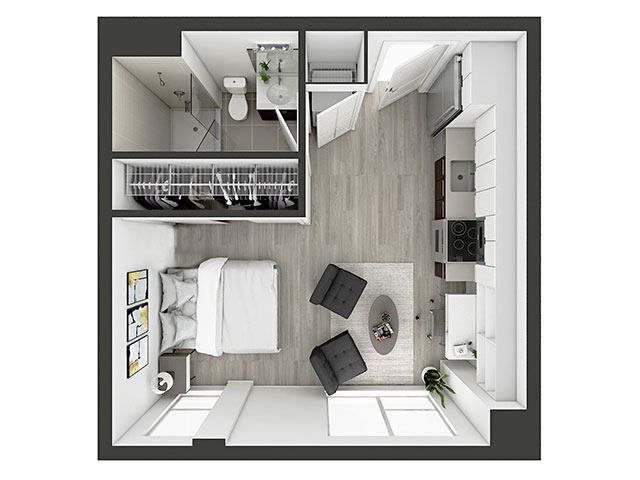 S4 Floor plan layout