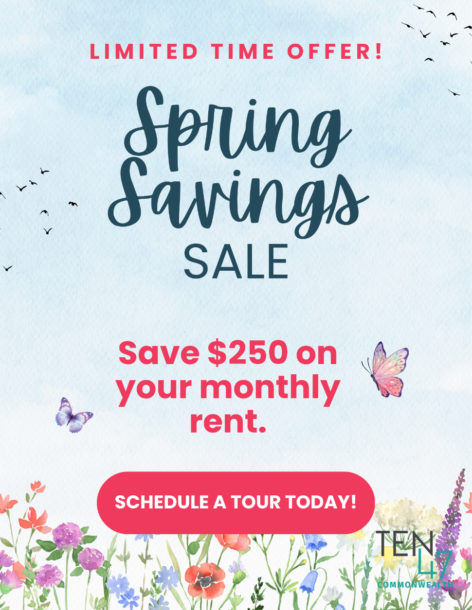 Spring Savings Flyer